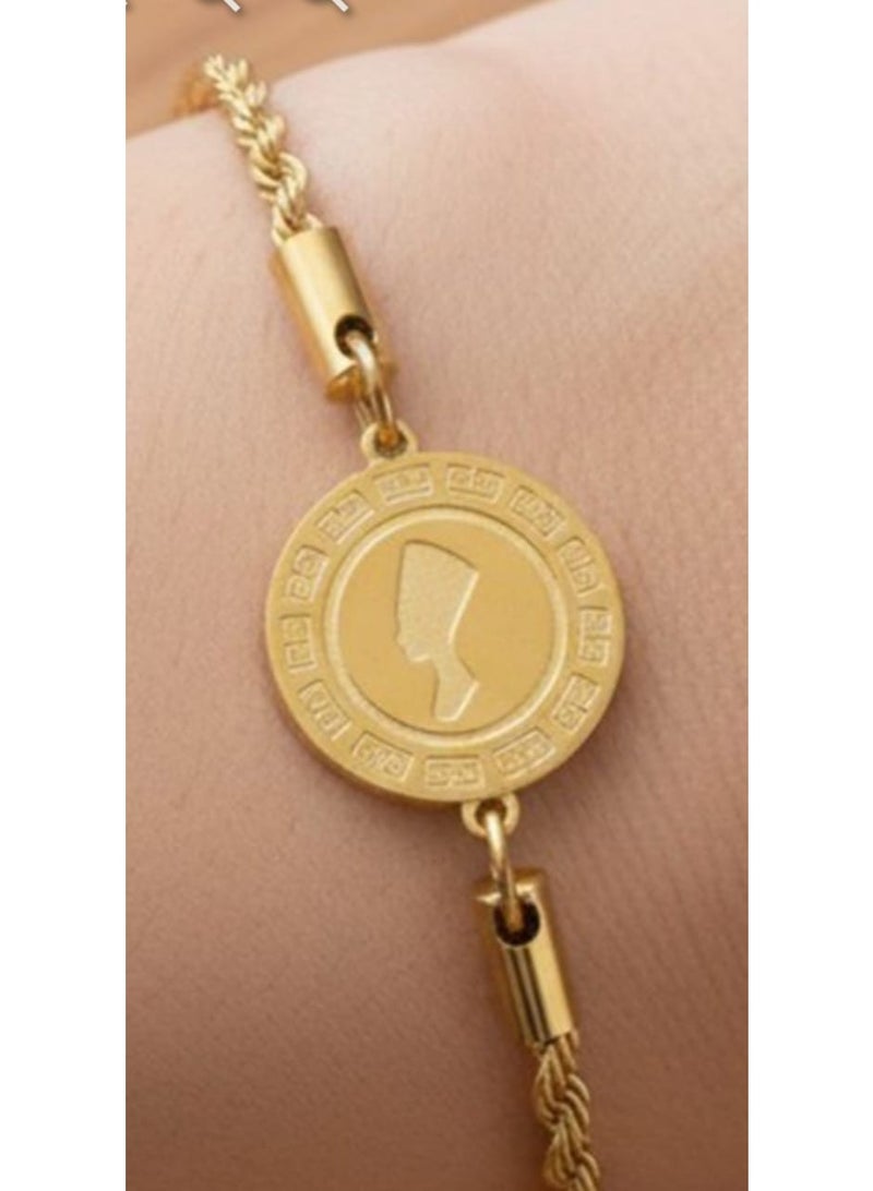 Luxuria Gold-tone stainless steel bracelet, women's jewelry bracelet - Image 2