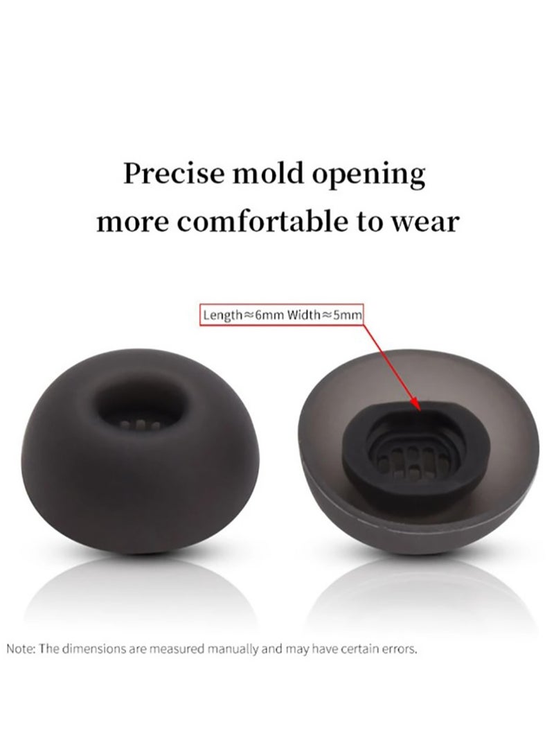 Replacement Ear Caps Cover Compatible with Huawei Freebuds 6i/5i/4i Eartips, Soft Silicone Ear Tips Earbuds Cushions Tip Covers,3 Sizes 3 Pairs  - Image 3