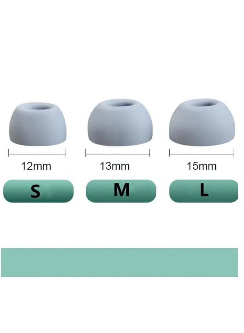 Replacement Ear Caps Cover Compatible with Huawei Freebuds 6i/5i/4i Eartips, Soft Silicone Ear Tips Earbuds Cushions Tip Covers,3 Sizes 3 Pairs  - Image 5