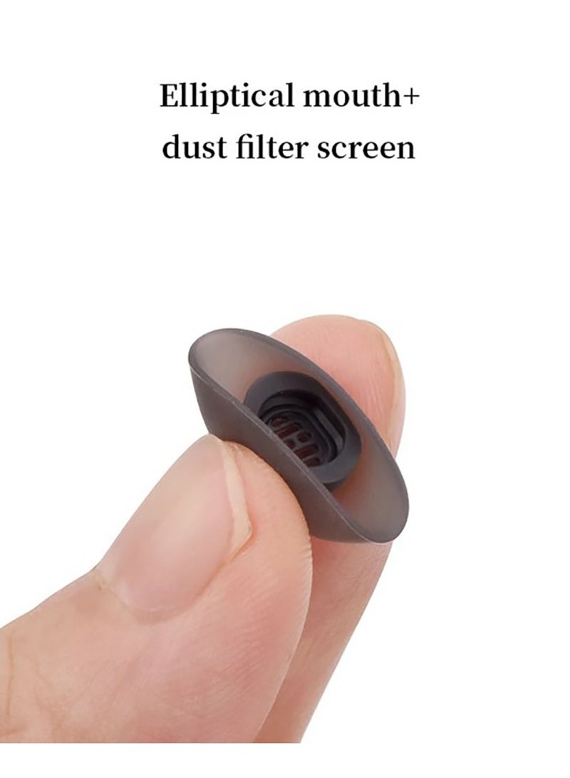Replacement Ear Caps Cover Compatible with Huawei Freebuds 6i/5i/4i Eartips, Soft Silicone Ear Tips Earbuds Cushions Tip Covers,3 Sizes 3 Pairs  - Image 4