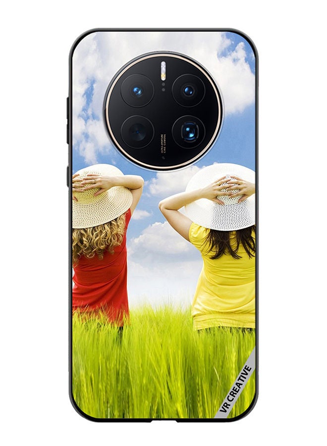 VR CREATIVE Protective Case Cover For Huawei Mate 50 Pro Enjoying The Weather Design Multicolour - Image 1