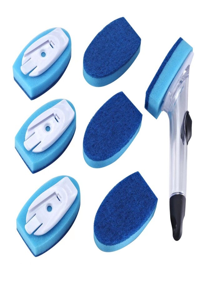 DGSDKD Dish Wand & 7 Pack Dishwashing Sponge Refills Non Scratch,dishwashing Sponge with Handle,Cleaning sponges for Household use - Image 1