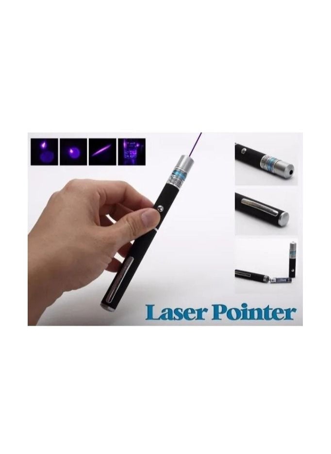 Generic - 1-Piece 5mW Laser Pointer Pen,Powerful Beam Light Lamp,Presentation High Power Laser Pen,Laser Colour Blue - Image 1