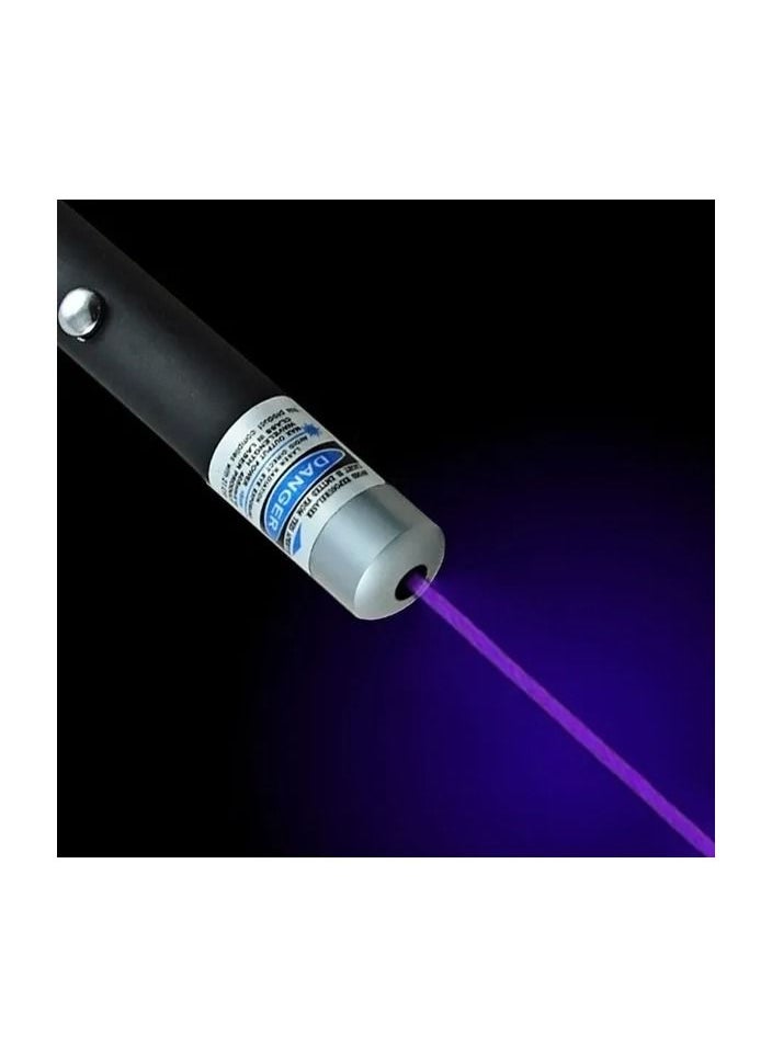 Generic - 1-Piece 5mW Laser Pointer Pen,Powerful Beam Light Lamp,Presentation High Power Laser Pen,Laser Colour Blue - Image 1