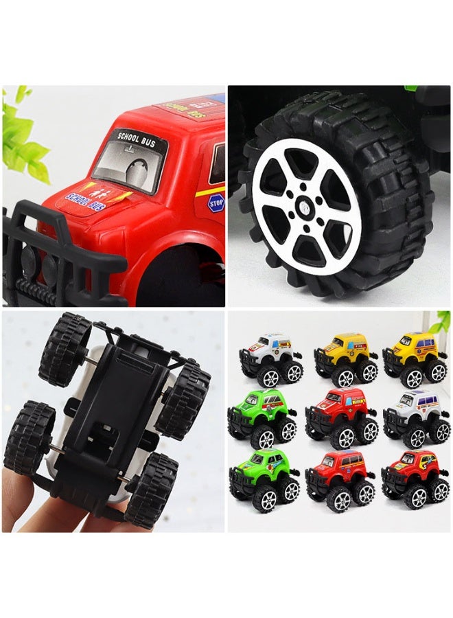 هالامودو 8PCS رباعي الألوان سحب الخلفية سيارات الطرق الودودة مجموعة من الأطفال ألعاب الكرتون التعليمية السيارات 8 سيارات بلاستيكية تعمل بالاحتكاك سيارة ميكانيكية تصميم بيئي خالية من البطاريات سيارات الدفع والانتقال سيارات تصميم واقعي مجموعة مثالية الحجم للأيادي الصغيرة سيارات 4 ألوان متنوع بشكل راديوي حزمة متينة ومادية آمنة لعبة تفاعلية بين الآباء والأطفال - Image 3