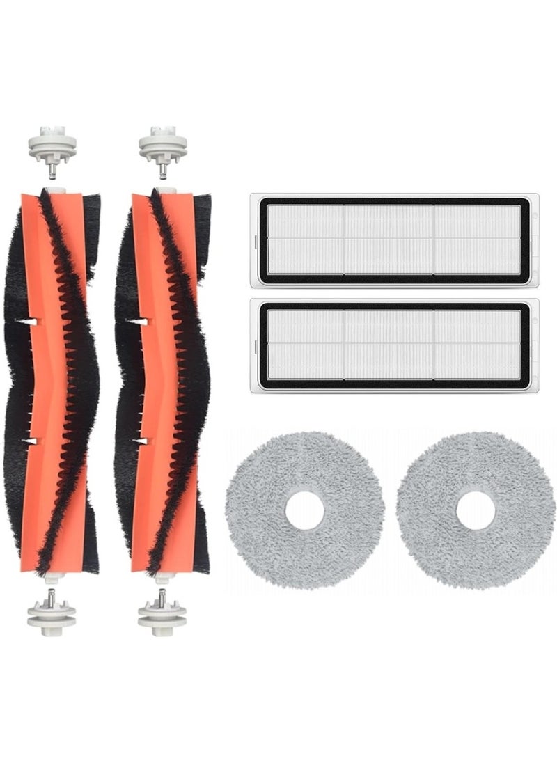 robotyedek Dreame L10 L10S Ultra Compatible Spare Brush Hepa Filter Mop Set-6 Pieces 