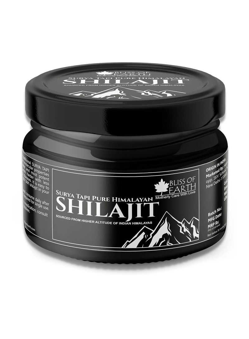 BLISS OF EARTH Himalayan Shilajit Resin Sun Dried Premium Shilajeet 2X20gm - Image 5
