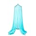 OctoRose OctoRose Round Hoop Bed Canopy Netting Mosquito Net Fit Crib, Twin, Full, Queen, King (Teal Blue)  - Image 2