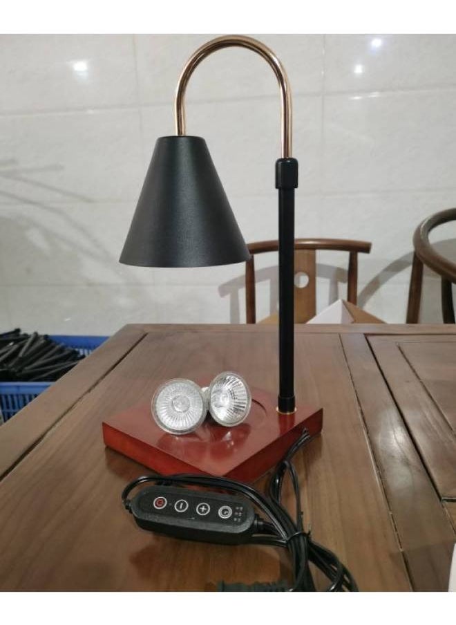 MITOYO - Candle Warmer Lamp, Adjustable Height and Brightness Candle Warmer Lantern with Timer, Top Warming Candle lamp for Scented Wax Melts,Wax Melt, 2 Pieces 50W Bulb Included - Image 1