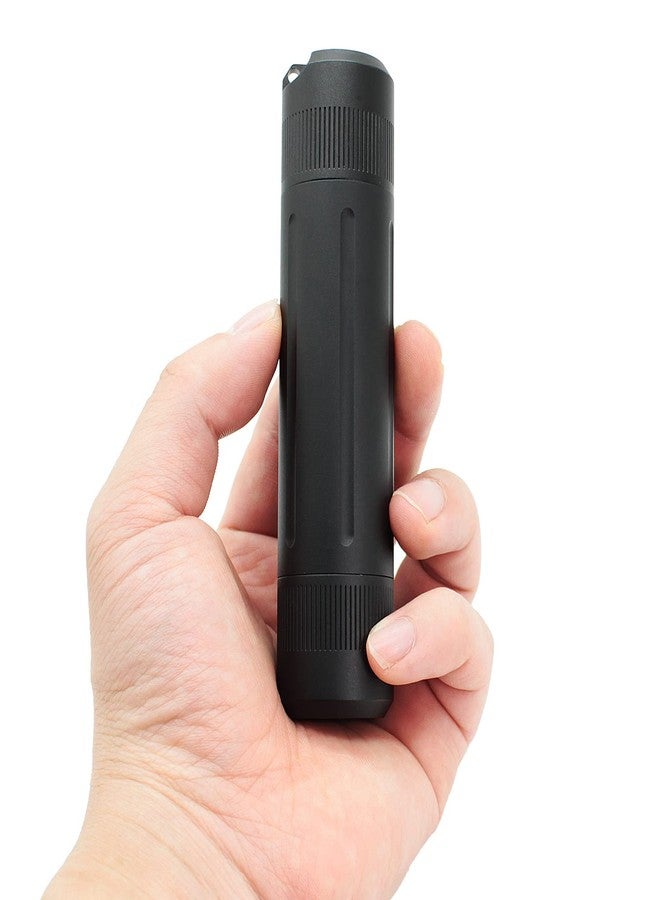 PPFISH EDC Aluminium Alloy Air-Tight EDC Accessory Case, Pill Fob Capsule Keychain, Long Waterproof Match Case Small Holder, Smell Proof Container Sealed Jar, Outdoor Survival Storage Metal Container Dry Box - Image 1