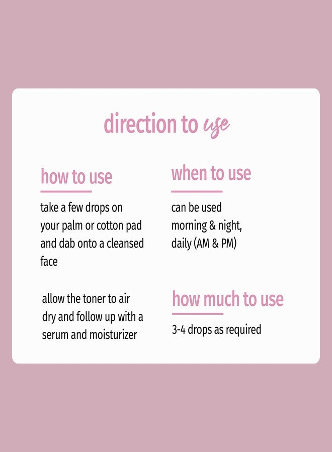 Saturn by GHC Skin Care Combo 5% Vitamin C Serum and Face Toner (150 ml) | Powered With Retinol & PHA for Skin Glow Pore Tightening & Reduces Dark Spots | SLS-Free | Paraben Free | 100% Vegan | Suitable for all Skin Types - Image 4