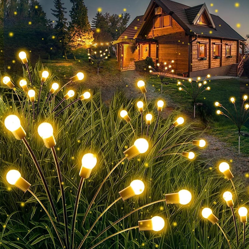 Led One-To-Five Plug-In Floor Lanterns Sunflower Lanterns Outdoor Garden Courtyard Decorative Lights Solar Grass - Image 4