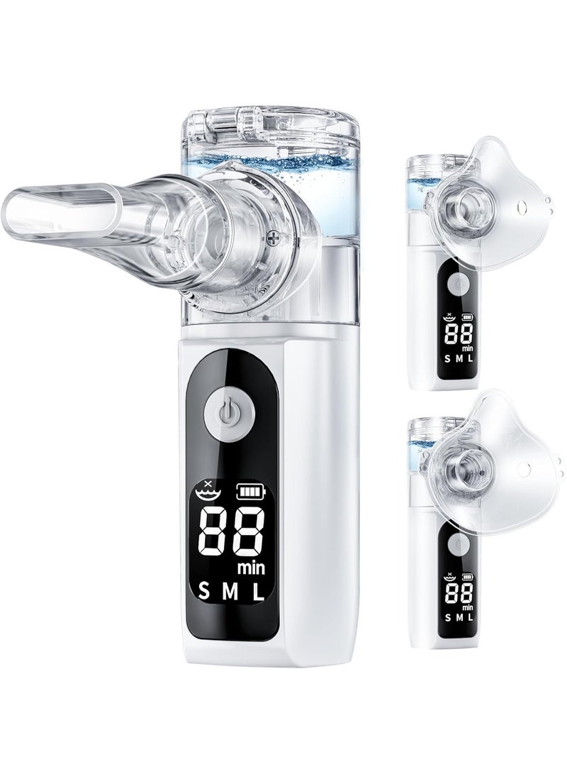 Portable Silent Aerosol Inhaler – USB Rechargeable Inhaler for Adults & Children, Home & Travel Use - Image 1