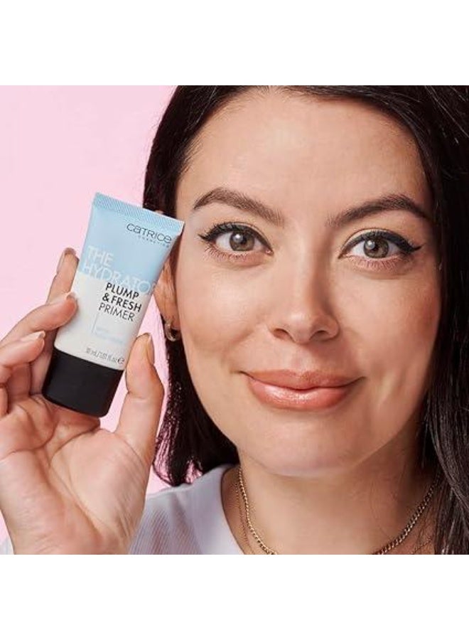 Catrice Cosmetics The Hydrator Plump & Fresh Face Primer with Aloe Vera Extract - vegan, silicone free, mineral oil free - Image 5