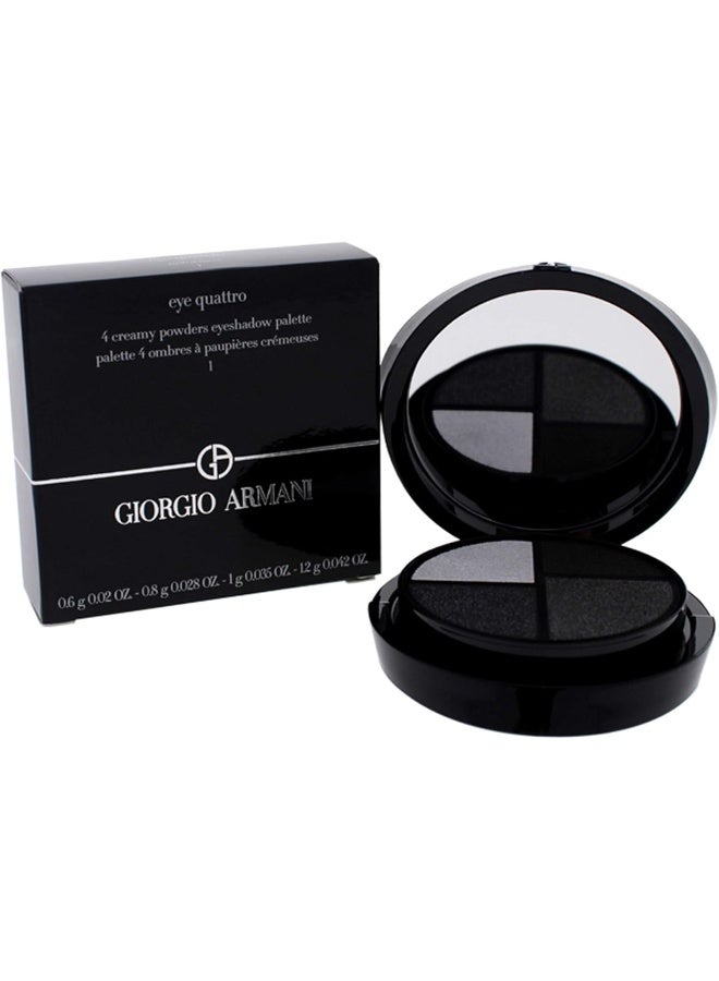 Giorgio Armani Eye Quattro Eyeshadow Palette - 01 Notorious for Women 0.125 oz - Image 4