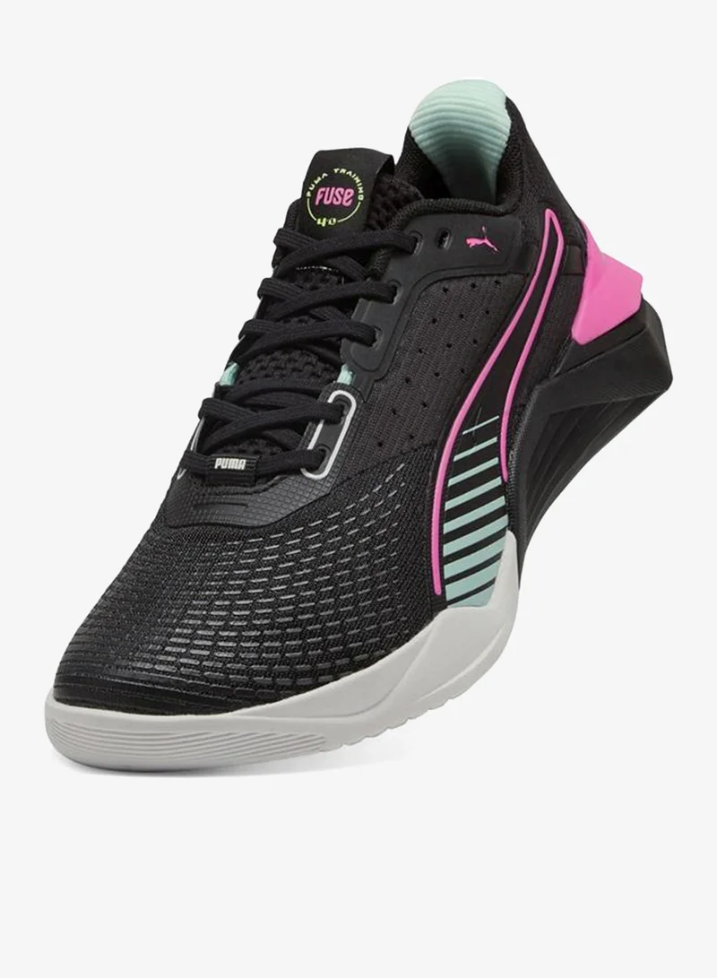 Puma PUMA Black-Pink Pixel-Mint Melt-Fizzy Light-PUMA White Fuse 4.0 Sneakers Women for Women | Best Price UAE