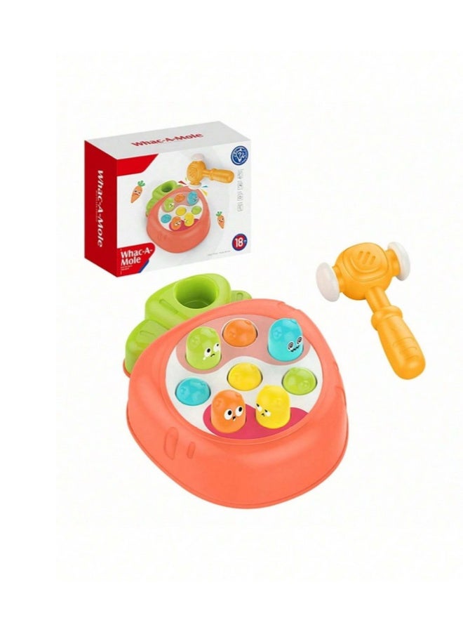 Cute Fun Banging DIY Toy Baby Hammer Board Game Whack-A-Mole Toy, Montessori Toy Hammer - Image 4