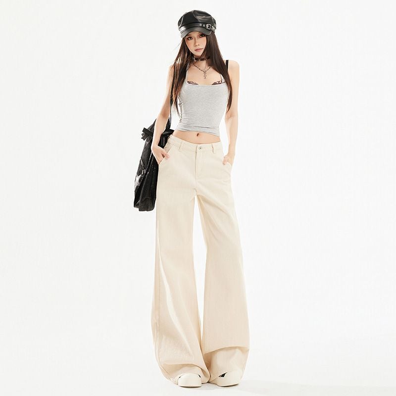 Unisex Classic Denim Jeans Loose Fit Daily Outdoor Wear - Image 2