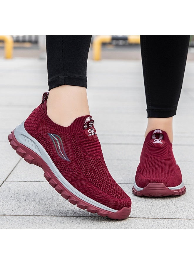 Women Casual Sport Shoes Low Top Walking Athletic Comfortable Lightweight Non-Slip Sneakers - Image 5