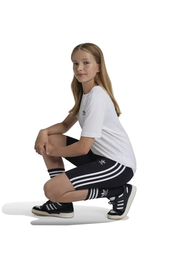 adidas شورتات ركوب الدراجات للأطفال الأصلية - أسود