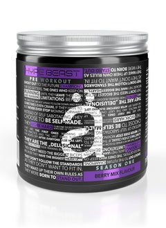 nano SUPPS Hype Beast Pre workout - Berry Mix - (30 Serving)  - Image 1