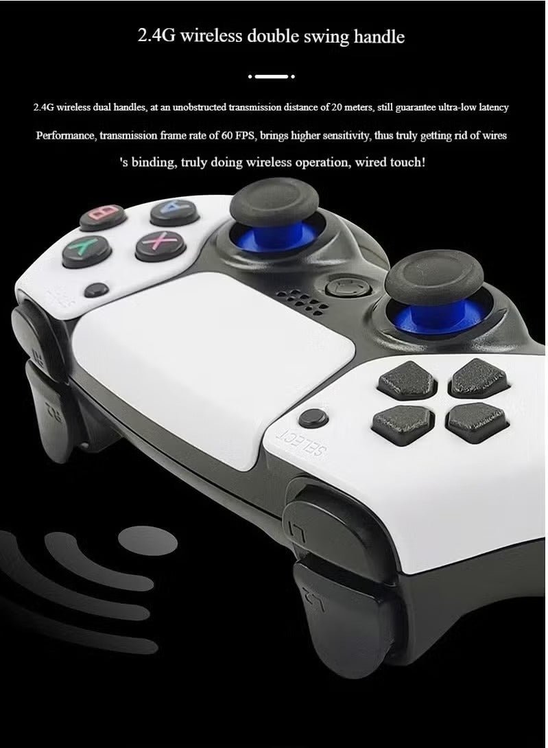 BORTONY Wireless gamepad, gamepad with 2.4G wireless controller Plug and Play video game console - Image 2