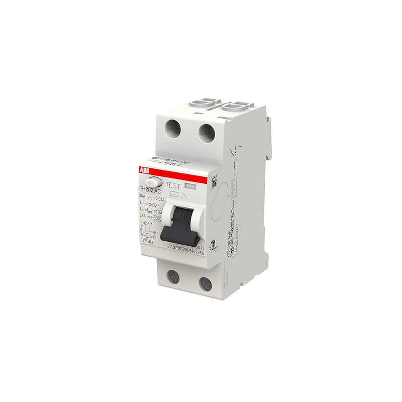 ABB Earth Leakage Circuit Breaker 25A 2P 30MA - Image 2