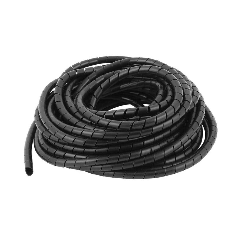 Allwin Spiral Cable Wrap - 20 Ft 1/2" Spiral Wire Wrap Cord Covers Bundle Sleeve Hose for Computer Electrical Wire Organizer (1/2 Inch-20Ft) - Image 1