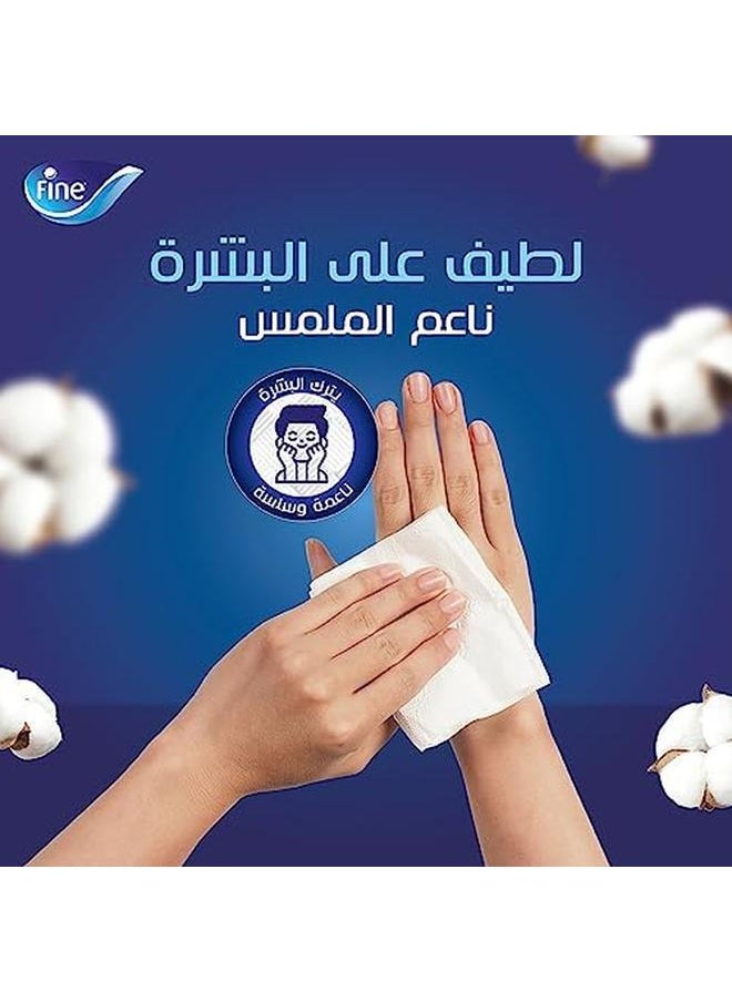 Fine Classic Facial Tissue Sterilized Tissue Box 14 Boxes 2 Ply × 80 Sheets Cotton Feel Tissue Suitable For All Skin Types And All Settings Tissue Sterilized Steripro For Germ Protection  - Image 3