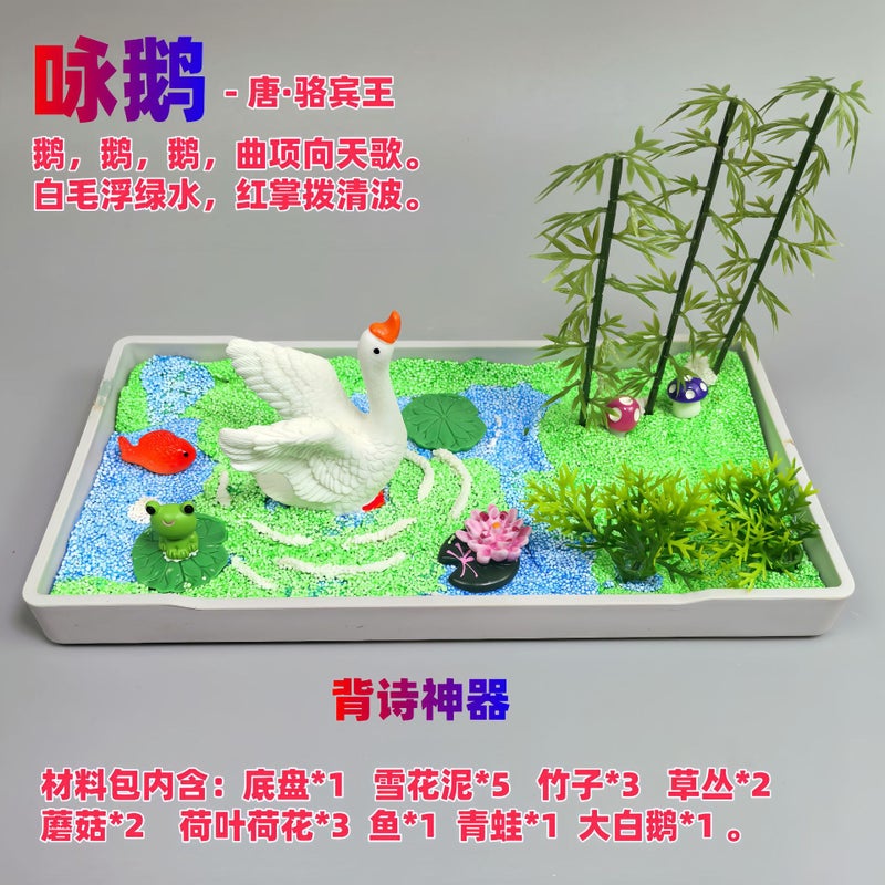 Micro-Landscape Handmade Diy Material Kit Kidsren'S Educational Toy Set Artwork 3D Stereo Micro-Scene Material Kit - Image 5