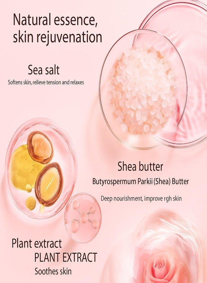 Labiim Bath Bombs Spa Gifts for Women & Men, Bath Bombs Salt Ball, Rose Extract Essential Oils, Moisturizing Dry Skin,Fizzy Spa,Relaxing,Bubble Bath Bomb Gifts Idea for Men Women, Rose - Image 2
