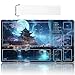 DAUXID Premium Stitched MTG Playmat with Zones and NonSlip Rubber Backing  TCG Play Mat for MTG and Other Card Games  Colorful Design with Vintage Look and Feel DKT 117Zones - Image 2