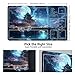DAUXID Premium Stitched MTG Playmat with Zones and NonSlip Rubber Backing  TCG Play Mat for MTG and Other Card Games  Colorful Design with Vintage Look and Feel DKT 117Zones - Image 4