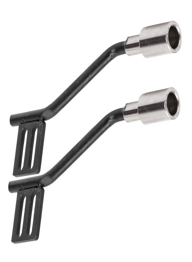 KIMISS 1/10 Crawler Accessories, 1Pair Metal RC Car Simulation Decoration Exhaust Pipe Accessories for for SCX10 1/10 1/10 Interior - Image 5