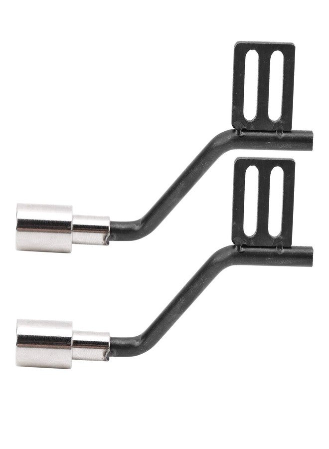 KIMISS 1/10 Crawler Accessories, 1Pair Metal RC Car Simulation Decoration Exhaust Pipe Accessories for for SCX10 1/10 1/10 Interior - Image 2