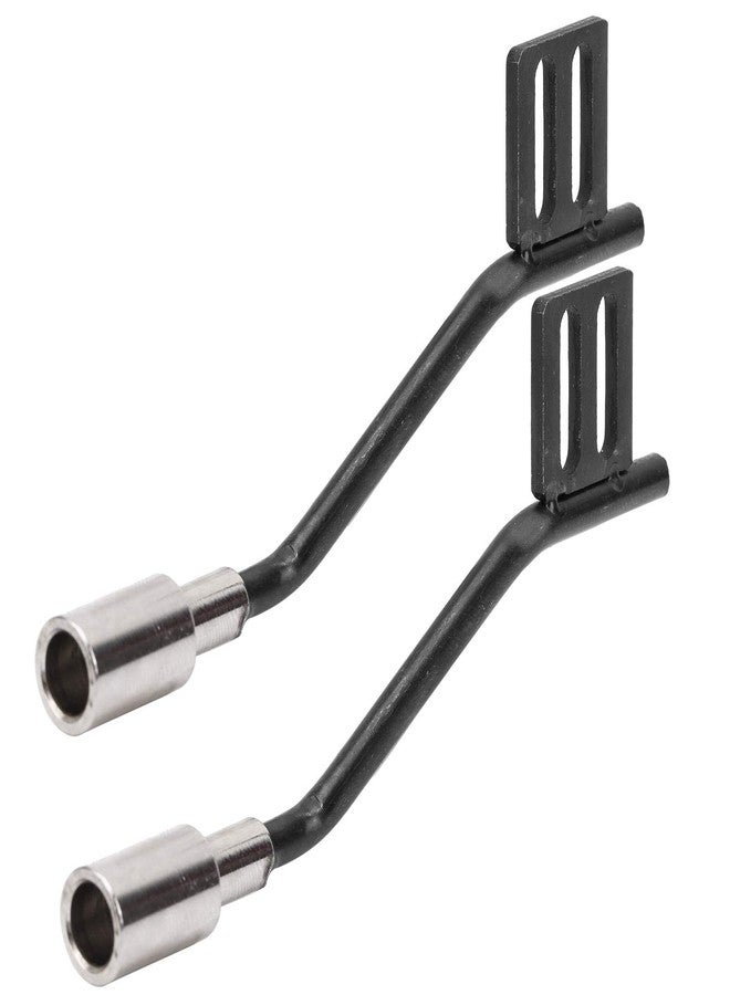 KIMISS 1/10 Crawler Accessories, 1Pair Metal RC Car Simulation Decoration Exhaust Pipe Accessories for for SCX10 1/10 1/10 Interior - Image 3