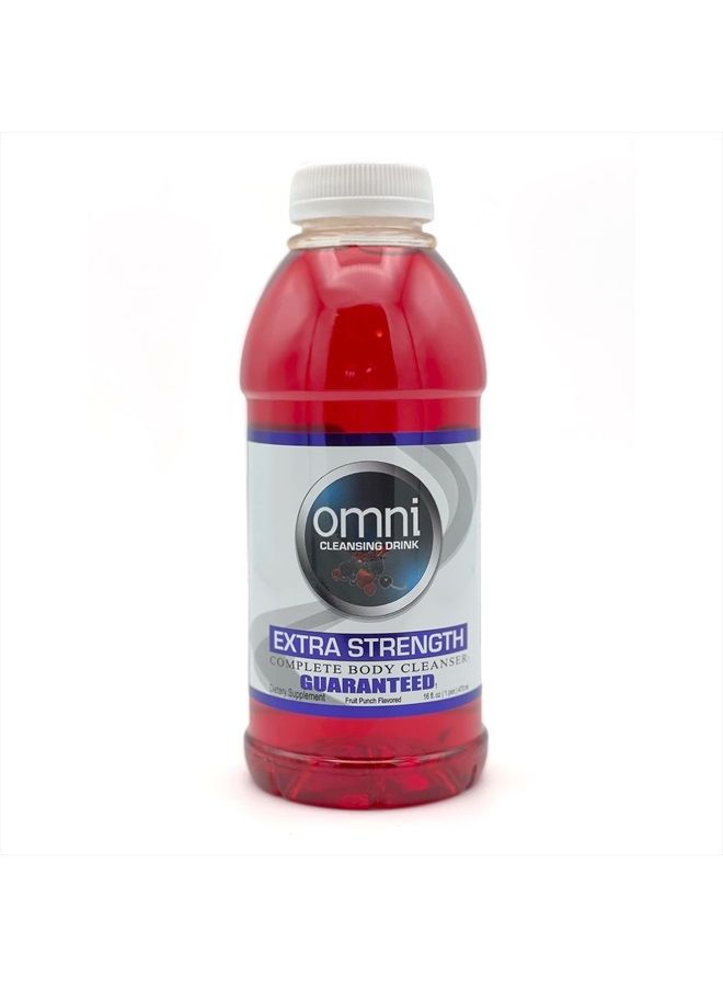 wellgenix Omni Same Day Detox Cleanse Drink - Full Body Detox Juice - Fruit Punch Flavor - 100% Naturally Formulated Whole Body Detox System - Quick Body Cleanse Enriched with Vitamins & Minerals, 16 oz  - Image 1