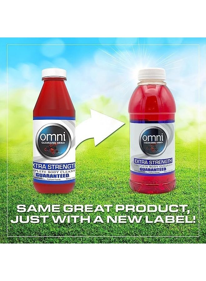 wellgenix Omni Same Day Detox Cleanse Drink - Full Body Detox Juice - Fruit Punch Flavor - 100% Naturally Formulated Whole Body Detox System - Quick Body Cleanse Enriched with Vitamins & Minerals, 16 oz  - Image 2