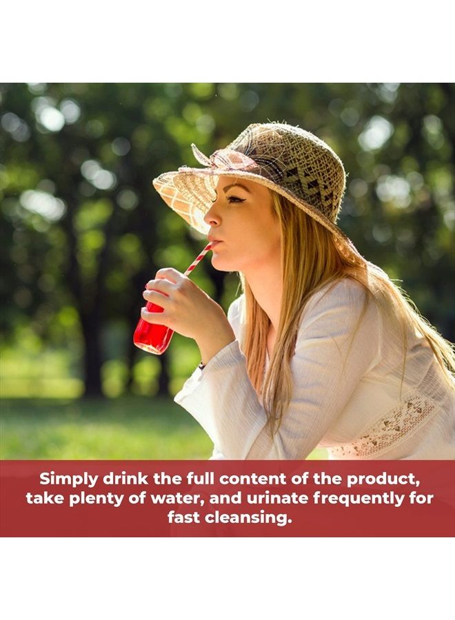wellgenix Omni Same Day Detox Cleanse Drink - Full Body Detox Juice - Fruit Punch Flavor - 100% Naturally Formulated Whole Body Detox System - Quick Body Cleanse Enriched with Vitamins & Minerals, 16 oz  - Image 5