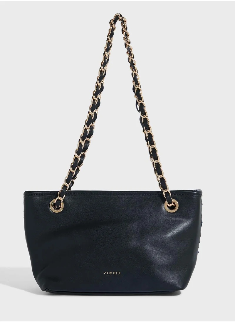 Vincci Chain Detailed Tote