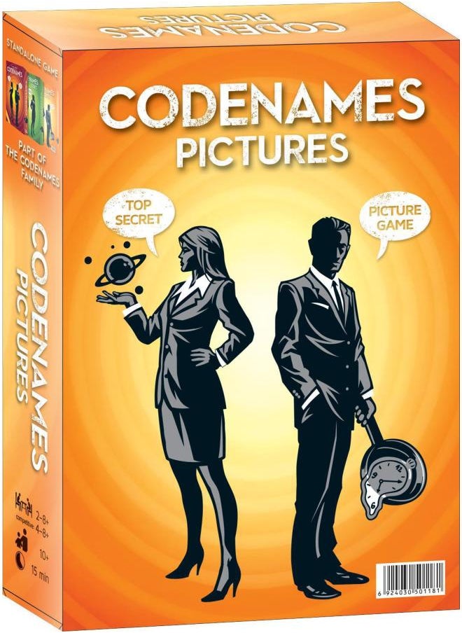 Generic - Best-Selling English Version Codenames Duet Codenames Pictures Party Game Cards-Color:0118d-1.0.137 - Image 1