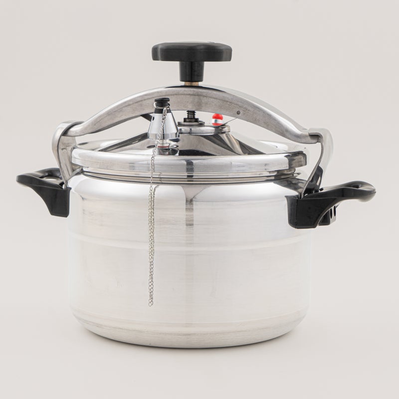 Pentola 5Liters Pentola aluminum pressure cooker 5L Silver - Image 2