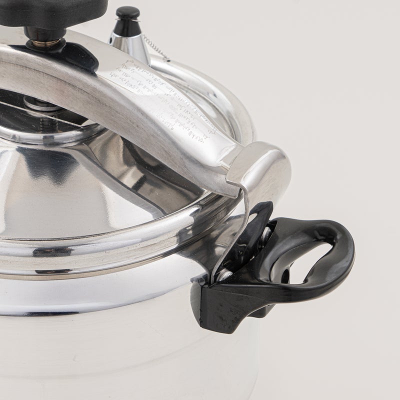 Pentola 5Liters Pentola aluminum pressure cooker 5L Silver - Image 3