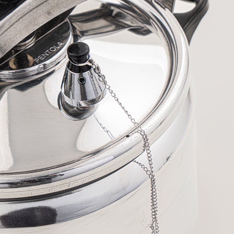 Pentola 5Liters Pentola aluminum pressure cooker 5L Silver - Image 5
