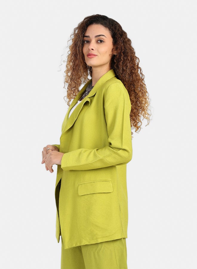 Notch Collar Lounge Blazer