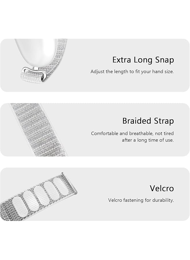 مقابض وحدة التحكم متوافقة مع Meta/Oculus Quest 3، أحزمة مفصل قابلة للتعديل تناسب معظم الأيدي، غطاء ناعم لليد لملحقات Quest 3، مناسب لقاعدة الشحن الرسمية والبطارية - Image 4