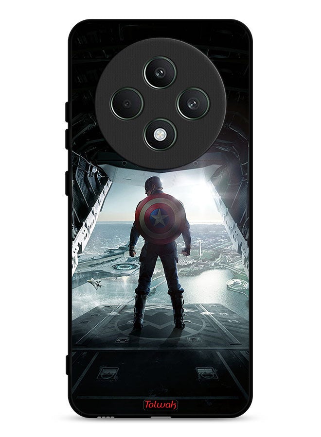 Tolwak Oppo Reno12 F 5G Protective Case Cover Portrait Display Captain America - Image 1