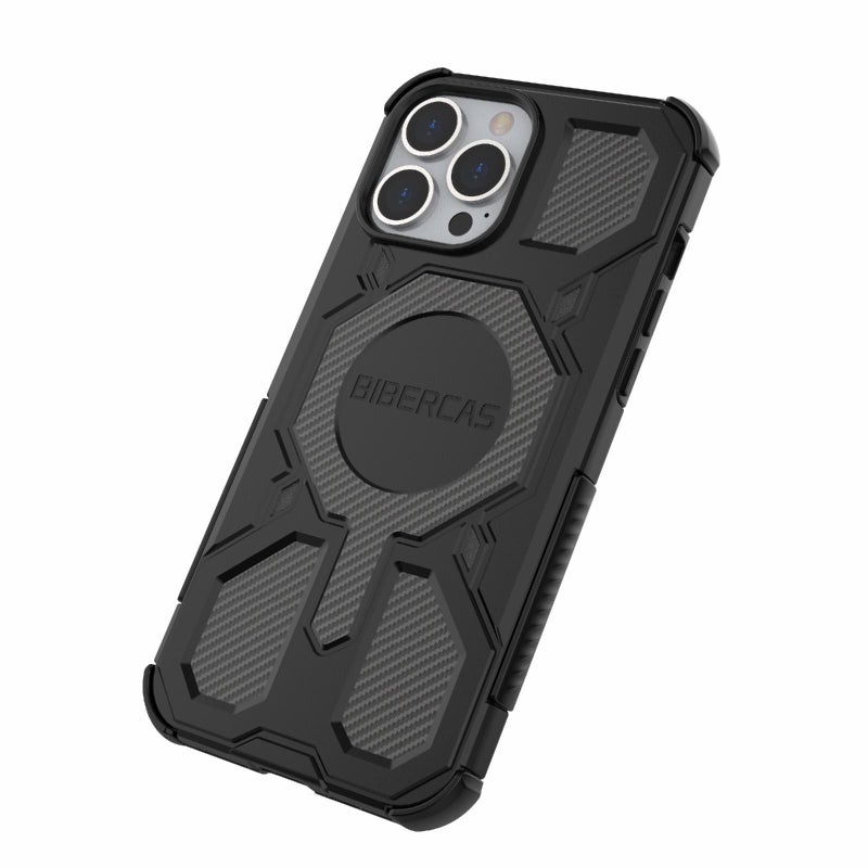 BIBERCAS For Iphone 13 Pro Max Real Color Series Magsafe Shockproof Phone Case(Blue) - Image 3