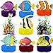 Hotop 9 Pcs Tropical Fish Party Decorations Honeycomb Centerpieces for Tables Under The Sea Party Decorations Ocean Theme Birthday Decor Baby Shower Supplies - Image 3