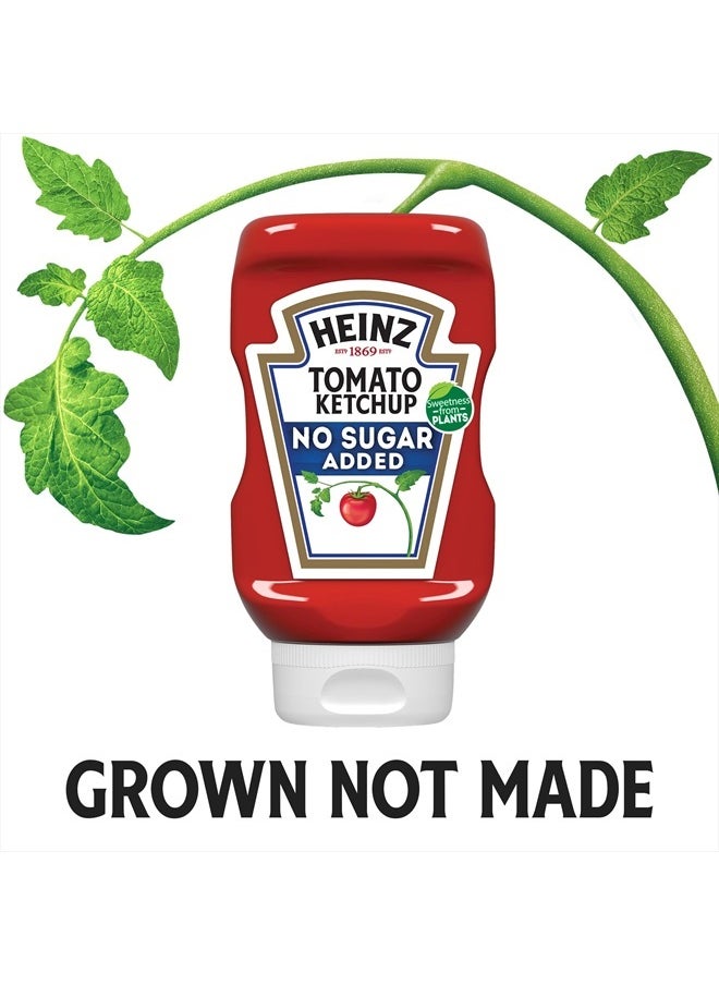 Heinz Tomato Ketchup with No Sugar Added, 13 oz Bottle  - Image 4